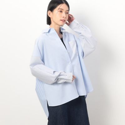 ストライプコンビシャツ（５２１５ＨＧ７１）