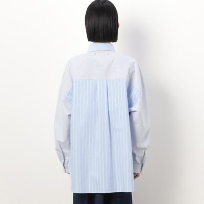 ストライプコンビシャツ（５２１５ＨＧ７１）
