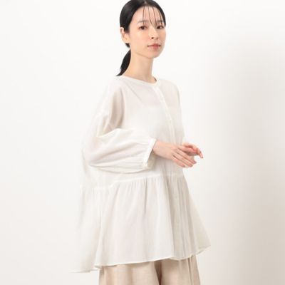 COMME CA ISM (Women)/コムサ　イズム 前後２ＷＡＹ　ブラウス　／　セットアップ対応（５２１５ＨＧ７２）