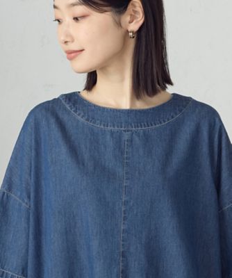 【セットアップ対応】デニム　ブラウス（５２１５ＨＫ７１）