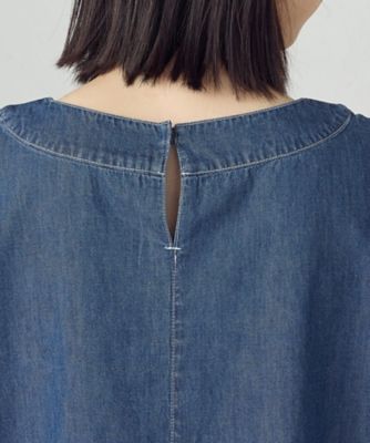 【セットアップ対応】デニム　ブラウス（５２１５ＨＫ７１）
