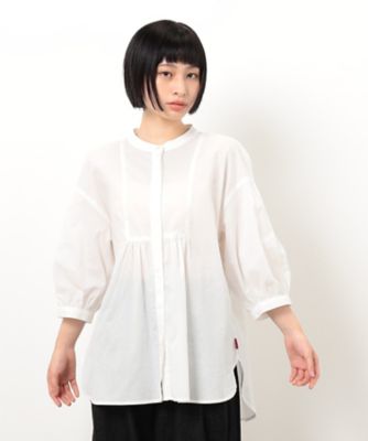 ＜COMME CA ISM (Women)＞シアーシャツブラウス（５２１５ＨＭ７１）