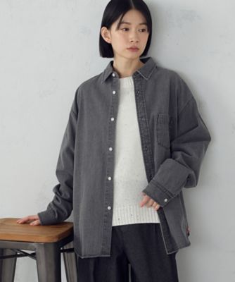 デニムビックシャツ（5215HO70） | COMME CA ISM (Women 
