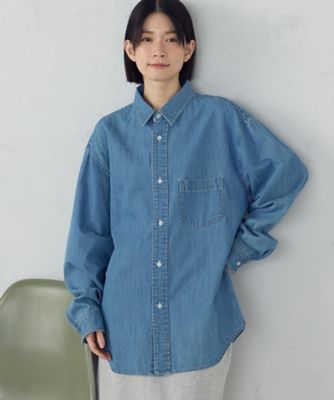 デニムビックシャツ（5215HO70） | COMME CA ISM (Women