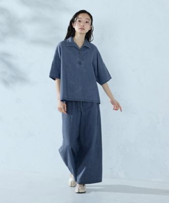 ツイル・デニム スキッパープルオーバー／セットアップ対応