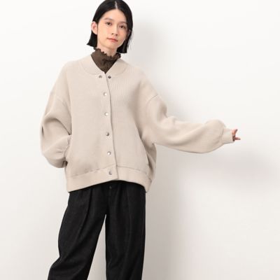 ニット パフスリーブ ブルゾン（5221BE72） | COMME CA
