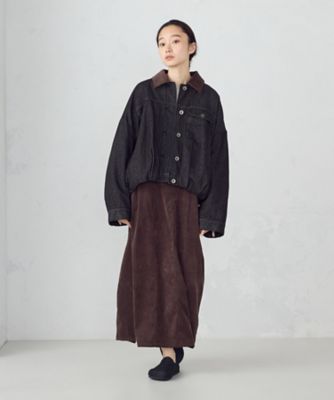 衿コーデュロイ デニムブルゾン ／ セットアップ対応