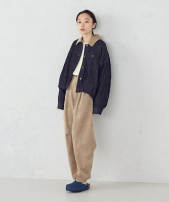 衿コーデュロイ デニムブルゾン ／ セットアップ対応