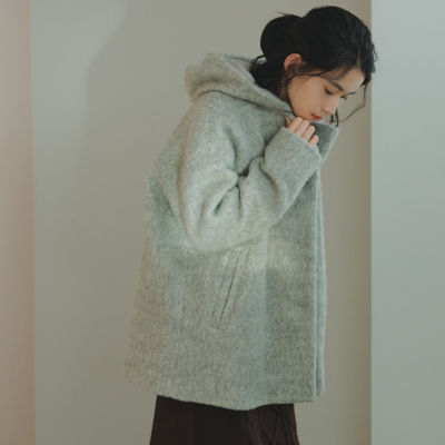 ＜COMME CA ISM (Women)＞フーデッドコート（５２２６ＷＡ７０）