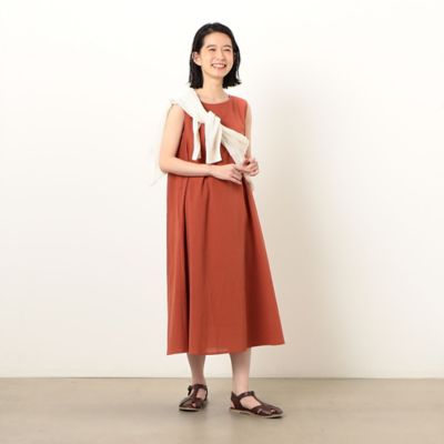 ＜COMME CA ISM (Women)＞アッパッパ　ノースリーブ　ワンピース（５２３１ＯＣ７１）