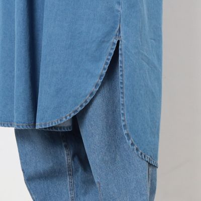 【DKNY】ベルト付きデニムシャツドレス デニムシャツドレス（5231OC73） | COMME CA ISM (Women