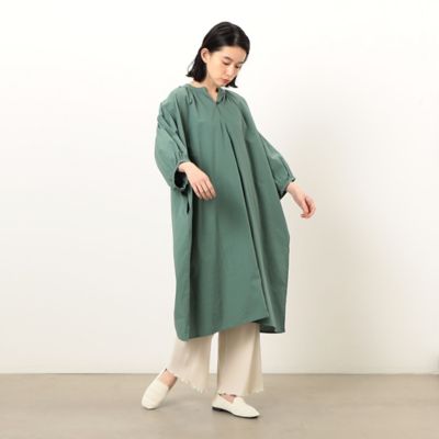 ＜COMME CA ISM (Women)＞コットンポプリン　シャツワンピース（５２３１ＯＣ７５）
