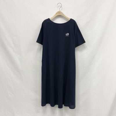 アッパッパ　半袖ワンピース（ブランドロゴ刺しゅう入り）（５２３１ＯＣ８３）