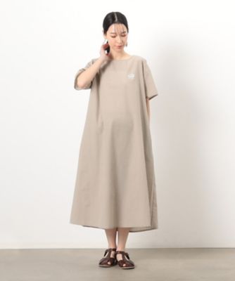 半袖アッパッパ　ワンピース（刺繍入り）（５２３１ＯＧ７４）
