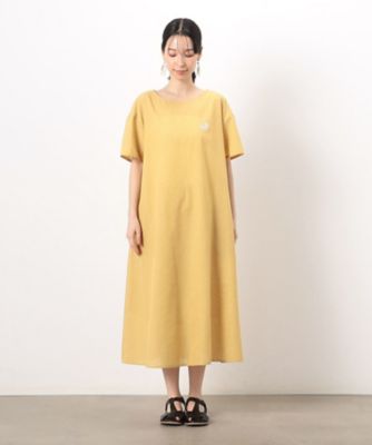 半袖アッパッパ　ワンピース（刺繍入り）（５２３１ＯＧ７４）
