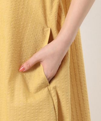 半袖アッパッパ　ワンピース（刺繍入り）（５２３１ＯＧ７４）