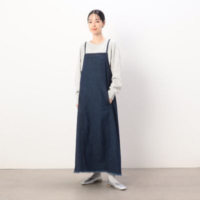 デニムキャミワンピース（刺繍あり）（５２３１ＯＧ８７）