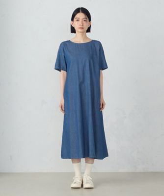 デイリーリラックスワンピース　デニム（５２３１ＯＫ７３）