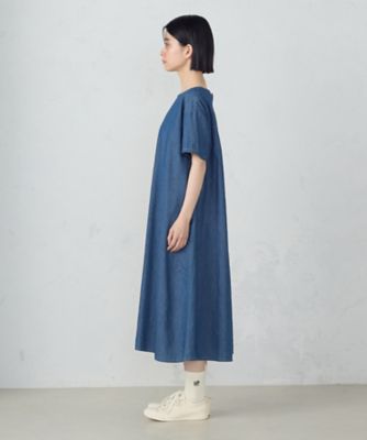 デイリーリラックスワンピース　デニム（５２３１ＯＫ７３）