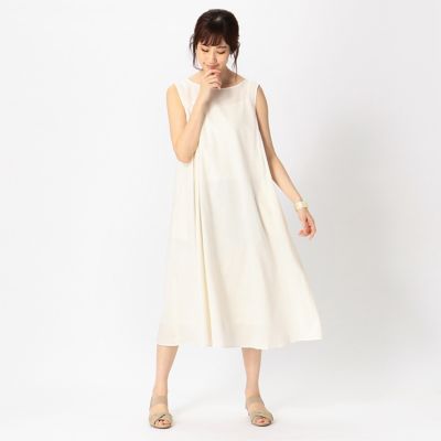 一部店舗限定 リネン ノースリーブワンピース アッパッパ ５２３１ｏｌ８１ 三越伊勢丹オンラインストア 公式