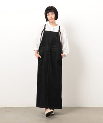 ＜COMME CA ISM (Women)＞デニムジャンパースカート（５２３１ＯＭ７０）