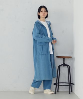 デニムパーカーワンピース ／ セットアップ対応（5231OO71