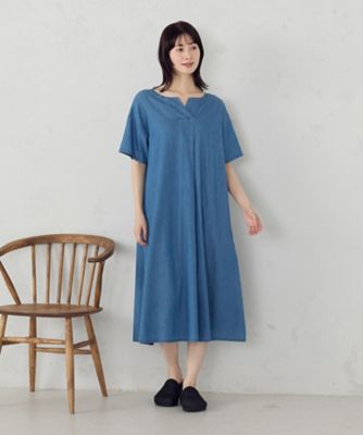 デニム 半袖アッパッパ（5231OO74） | COMME CA ISM (Women