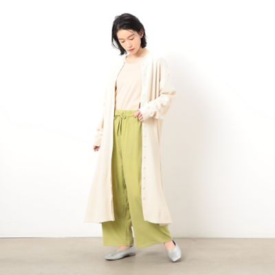 ＜COMME CA ISM (Women)＞ワッフルロングワンピース（５２３４ＯＣ７０）