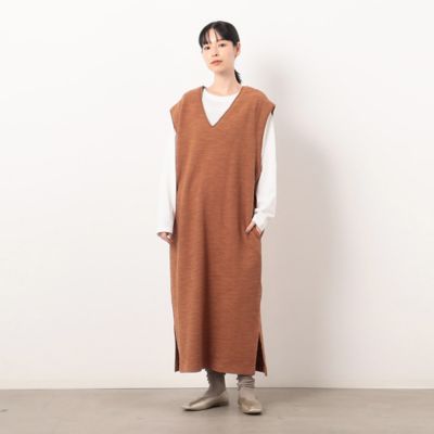 【セットアイテム】ツイードジャカード　ワンピース＋長袖Ｔシャツ（５２３４ＯＥ７１）