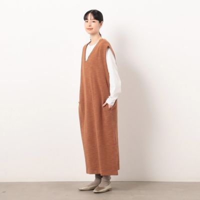 【セットアイテム】ツイードジャカード　ワンピース＋長袖Ｔシャツ（５２３４ＯＥ７１）