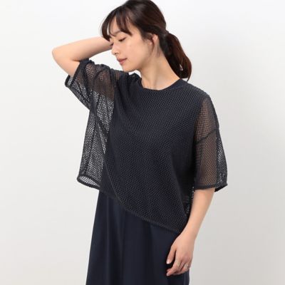 【セットアイテム】メッシュプルオーバー＋ワンピース（５２３４ＯＧ７２）