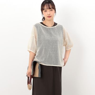 【セットアイテム】メッシュプルオーバー＋ワンピース（５２３４ＯＧ７２）
