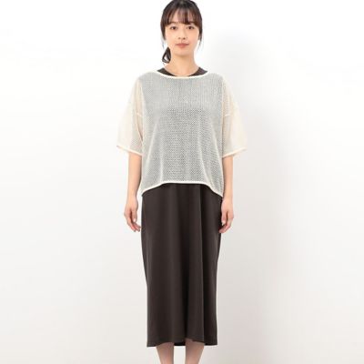【セットアイテム】メッシュプルオーバー＋ワンピース（５２３４ＯＧ７２）