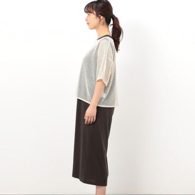 【セットアイテム】メッシュプルオーバー＋ワンピース（５２３４ＯＧ７２）