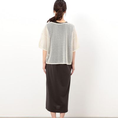 【セットアイテム】メッシュプルオーバー＋ワンピース（５２３４ＯＧ７２）
