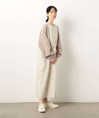 ＜COMME CA ISM (Women)＞裏毛　ラグランスリーブ　ワンピース（５２３４ＯＩ８５）