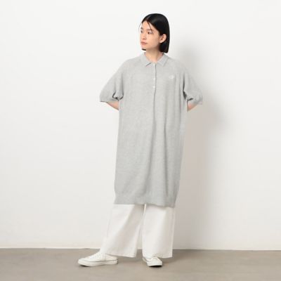 ＜COMME CA ISM (Women)＞ニット　　ポロワンピース（５２３７ＯＣ７０）