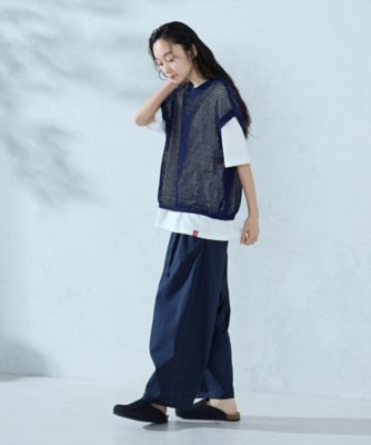セットアイテム】メッシュニットベスト＋Tシャツ（5239KO70