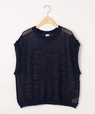 セットアイテム】メッシュニットベスト＋Tシャツ（5239KO70
