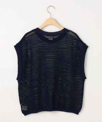 セットアイテム】メッシュニットベスト＋Tシャツ（5239KO70