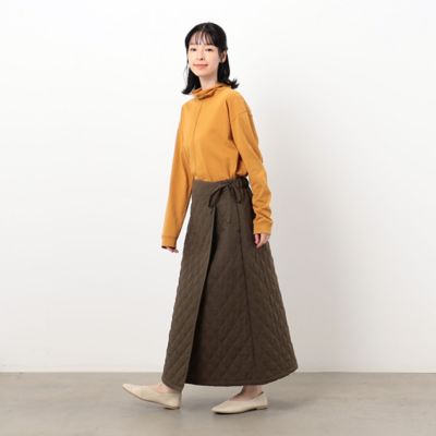 キルティング　ロングスカート（５２５０ＦＡ７５）