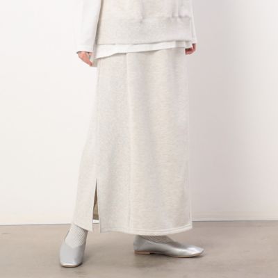 ＜COMME CA ISM (Women)＞【セットアップ対応】裏毛スウェット　ナロースカート（５２５０ＦＧ７０）