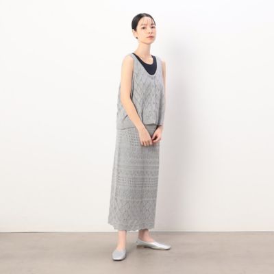 透かし編みニットスカート（5250FG71） | COMME CA ISM (Women