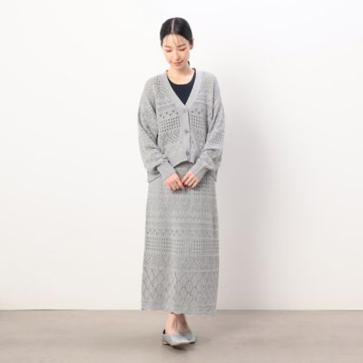 透かし編みニットスカート（5250FG71） | COMME CA ISM (Women