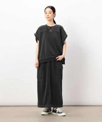 2682　こちらは専用です デニム風裏毛ナロースカート ／ セットアップ対応