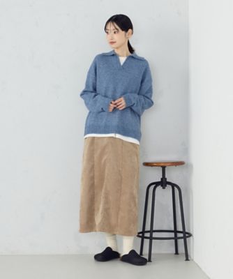 コーデュロイ Aラインスカート ／ セットアップ対応