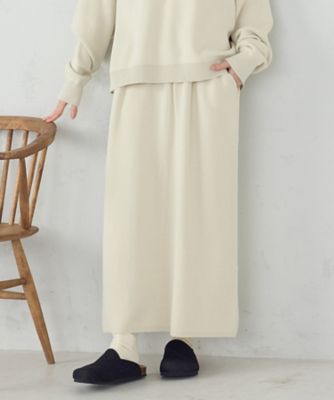 ＜COMME CA ISM (Women)＞ニットナロースカート　／　セットアップ対応（５２５０ＦＯ７０）