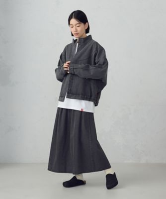 デニムタックフレアスカート ／ セットアップ対応（5250FO71