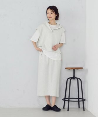 裏毛ナロースカート／セットアップ対応（5250FO72） | COMME