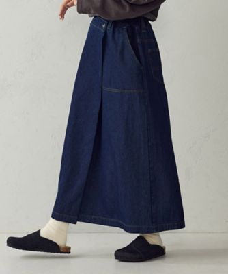 ラップ風 デニムスカート（5250FQ70） | COMME CA ISM (Women